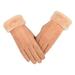 AZZAKVG Glove Winter Glove Work Glove Outdoor Women S Riding And Driving Gloves In Winter Thickened Warm Suede Gloves In Winter