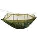 Hammock Rain Fly Tent Tarp Essential Survival Gear Compact Lightweight Easy to Set Up Tent for Camping Backpacking With Stakes 260 * 140CM (Camouflage)