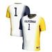 Youth GameDay Greats White #1 Cal Bears Lightweight Women s Soccer Jersey