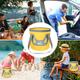 Dgankt Home Essentials for Home 12L Portable Foldable Water Bucket Fishing Bucket Folding Water Container For Travelling Camping Hiking Fishing Washing