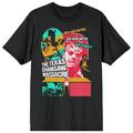 Texas Chainsaw Massacre Who Will Survive Crew Neck Short Sleeve Black Men s T-shirt -XXL