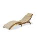 East West Furniture Outdoor Garden Summing Pool Outdoor Lounge Chairs - Helena Sun Lounger Chair