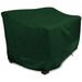 Eevelle Patio Bench Cover - Marinex Marine Grade Fabric - Waterproof - Outdoor Bench Covers - Durable Lawn Patio Loveseat Cover - All-Weather Protection - 30 H x 60 L x 32.5 W - Hunter Green