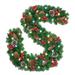 YOHOME Gifts for Women Clearance 2023 Christmas Illuminate Garland 8.85 Ft Christmas Rattan Artificial Flower Vine Plants Christmas Outdoor Decorations Home Decor