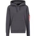 Alpha Industries Air Force Hoodie, grey, Size M