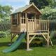 Bunny Max Tower Playhouse with Slide - Pressure Treated - 4 x 4 - Billyoh