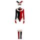MOYGOR Christmas Costumes for Women 7Pcs Cosplay Clown Fancy Dress Outfits Halloween Carnival with Hat