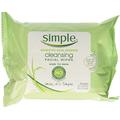 Simple Cleansing Facial Wipes 25 Each (Pack of 8)