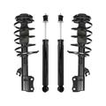 2014-2019 Nissan Sentra Front and Rear Suspension Strut and Shock Absorber Assembly Kit - Detroit Axle