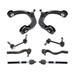 2011-2015 Dodge Durango Front Control Arm Ball Joint Tie Rod and Sway Bar Link Kit - TRQ