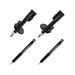 2007-2009 Saturn Aura Front and Rear Suspension Strut and Shock Absorber Assembly Kit - TRQ