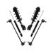 2016-2022 Honda HR-V Front and Rear Shock Strut Coil Spring Sway Bar Link Kit - TRQ PSA81081