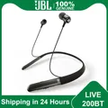 JBL-Écouteurs Bluetooth sans fil Live avec microphone écouteurs magnétiques écouteurs de sport