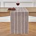 Solino Home Chelsea Stripe - 100% Pure Linen Table Runner Linen in Red/White | 72 W x 0.3 D in | Wayfair SH0CHA03TR72BURW