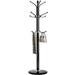 Red Barrel Studio® Llewelyn Steel Freestanding 12 - Hook Coat Rack Metal in Black | 70 H x 15 W x 15 D in | Wayfair