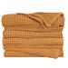 Latitude Run® Renshae 100% Cotton Blanket in Brown | 91 H x 86 W in | Wayfair A14CE881719D482EA094EC7791EA17F1