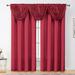 Winston Porter Nako Polyester Blackout Curtain Pair Polyester in Red | 84 H x 54 W in | Wayfair 6DACA691F81B4A7EAE3E1502D79ECC52