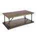 Williston Forge Jasroop Coffee Table in Brown | Wayfair 983FD4FA4BF94F58AACBF6E2A2E2197F