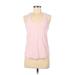 Lululemon Athletica Active Tank Top: Pink Activewear - Women's Size 8