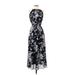 Great Jones Casual Dress: Black Floral Dresses - Women's Size X-Small