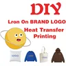 Luxusmarke Logo DIY Eisen auf Transfer für Kleidung dtf Transfers bereit Wärme übertragungs druck