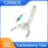 Tubo per tracheotomia in PVC di grado medico da 5 pezzi tubi per tracheotomia sterilizzati EO lisci