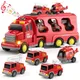 Reibungs kraft fahrzeug Spielzeug auto Set Kleinkind Feuerwehr auto Spielzeug für Jungen Mädchen