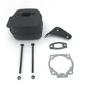 HUNDURE Schalldämpfer Halterung Unterstützung Dichtung Kit Fit HUSQVARNA 55 50 51 55 Rancher 55 EU1