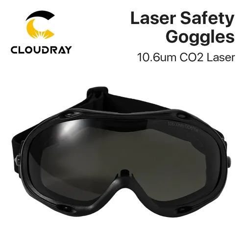 Cloudray od6 10 6 um CO2-Laser-Schutzbrille Stil f 10600nm Schutzbrille Schutzbrille für