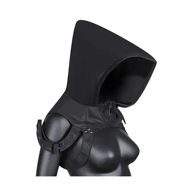 Renaissance mittelalter liches Kostüm Kapuzen umhang kurzer halber Umhang schwarzer Wikinger mantel Umhang Halloween Kostüme Larp Cape Männer Hauben Image