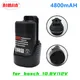 Brand New 10.8V 4800mAh Li-ion Rechargeable Power Tool Battery for BOSCH Cordless Electric