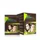 10pcs/box Black Hair Shampoo Red wine Dark brown 5 Mins Dye Hair Into Black Herb Natural Faster