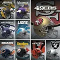 5d Diamant stickerei DIY Diamant malerei Kreuz stich American Football Helm volle quadratische