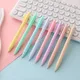 5pcs Macaroon Candy Color Retractable Ballpoint Pens - Cute Kawaii Design - Hot Sale School Office