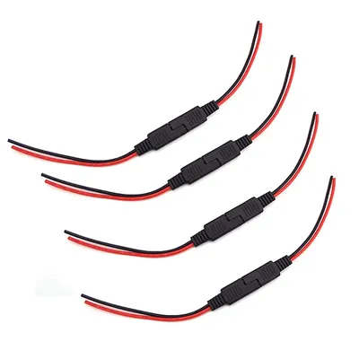 10CM SAE male female Solar Battery Cable 18AWG Power supply Plug Extension connector wire for DIY Automotive Wire SAE Cable