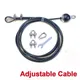 Adjustable Gym Cable Fitness Equipment Heavy Duty Steel Wire Rope Replacement Parts For Home DIY