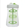 Green Salad Dressing Bottle Durable 500ml BPA Free Salad Dressing Shaker Container Leak-free Salad