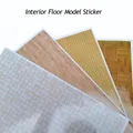 42*30CM 1pc indoor imitation wood floor stickers imitation tiles model material