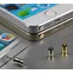 High Quality Dustproof Plug For iPhone Smart Phone Anti Dust plug 3.5mm Earphone Jack & Sim Card