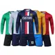 Long Sleeve T-shirts Shorts Soccer Jersey Suit for Men Personalized Custom Football Uniform Male