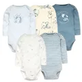 Baby Boy Bodysuits 5 Pieces Newborn Clothes Set Toddler Baby Girl Clothing 100% Cotton Soft Infant