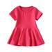 Toddler Girls Dresses Kids Princess Summer Dress Party Gift Clothes for Summer Home School Party 2-6T