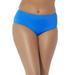 Plus Size Women's Mid-Rise Full Coverage Swim Brief by Swimsuits For All in Beautiful Blue (Size 28)