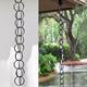 MOGGED Rain Chains Double Loop Rain Chains, Eaves Drainage Chain Link for Villa Temple Homestay, Customizable Length Rain Guide Chains, Outdoor Decor Rain Chime (Size : 300cm (10ft))