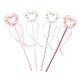 ibasenice 16 Pcs Fairy Wand Princess Wand Dress up Wand Sticks Fairy Party Cosplay Outfits The Flash Toys Star Shape Fairy Stick Kid Toys Prom Decor Halloween Toys Kids Foam Girl Suite Child
