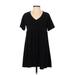 Wild Fable Casual Dress - Shift: Black Solid Dresses - Women's Size X-Small