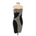 Cynthia Steffe Casual Dress - Bodycon: Black Dresses - Women's Size 0