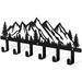 Millwood Pines Ceanna Steel 6 - Hook Wall Mounted Coat Rack Metal in Gray | 5.5 H x 15.7 W x 1.5 D in | Wayfair 39ABEC68AB2045E3B67BE6B416CF7428