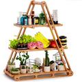 Foundry Select Free-Standing Wood Spice Rack Wood in Brown/White | Wayfair 1D523E01DFEE474EBF4EA27109B501A8