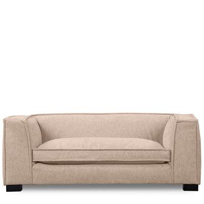 Mini Kindersofa AUSTER - Kindersofa, Nougatbeige, Fleckenschutz, B112